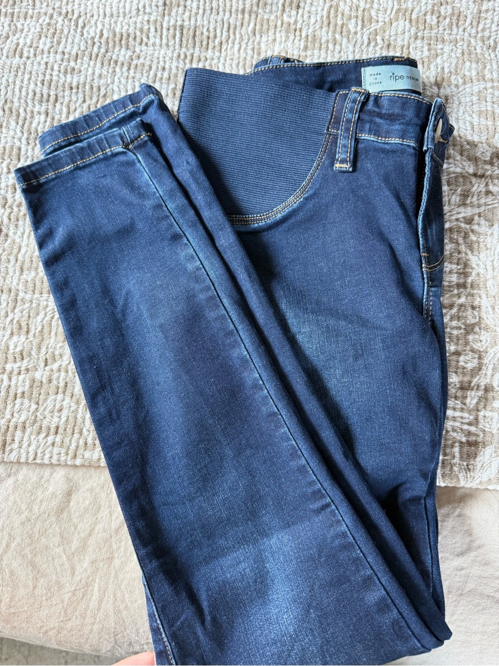 Ripe Dark Blue Maternity Jeggings